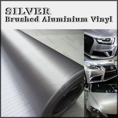 Folija Vanjska Brushed Aluminium Silver 1.52X1M