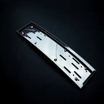 Okvir Za Tablicu Inox 1 Komad (Zakrivljeni)