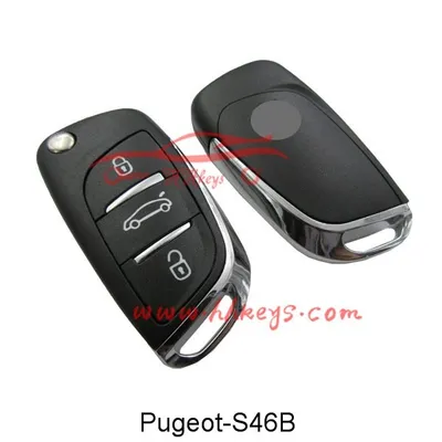 Oklop Za Ključ Peugeot 407, 3 Tipke, Model S46B