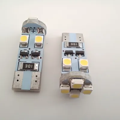 HSUN Sijalica 12V T10-8 Led Bijela Canbus 1210Smd(Par)