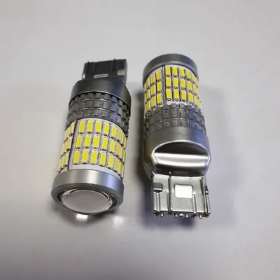 HSUN Sijalica 12V T20 W21/5 Canbus G3 7443 Bijela Par