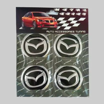 Amblemi Silikonski Crni 4/1 Fi55Mm Mazda