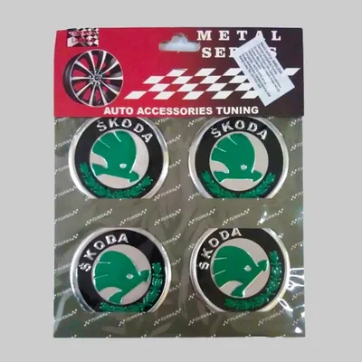 Amblemi Silikonski Zeleni 4/1 Fi55Mm Škoda
