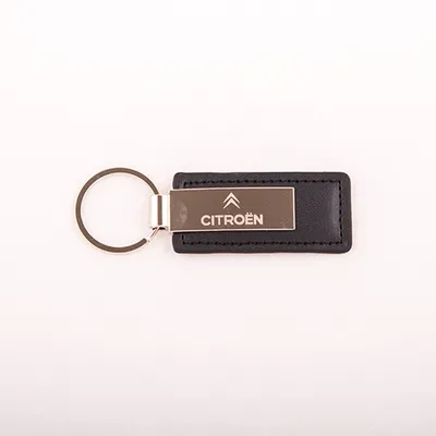 Privjesak Za Ključ Koža Metal Citroen