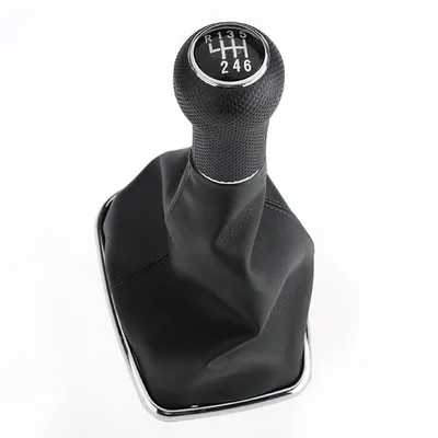 ASY Ručka mjenjača sa kožom Vw Golf Iv 1997-2006 Hrom Okvir 6 Brzina (Fi12Mm)