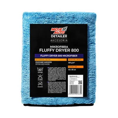 AMTRA Krpa Microfiber Detailer Fluffy Dryer Plava 800G/M2 60X90Cm