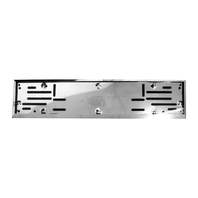 Okvir Za Tablicu Inox 1 Komad (Ravni)