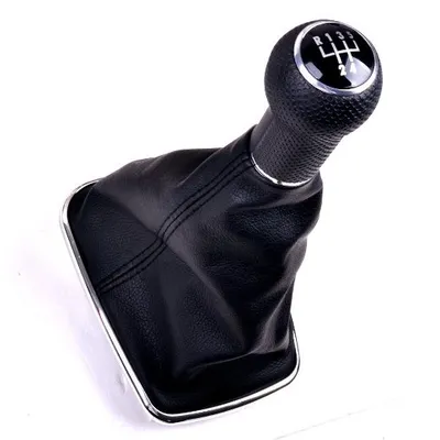 ASY Ručka mjenjača sa kožom Vw Golf Iv Fi12Mm Hrom Okvir 5 Brzina