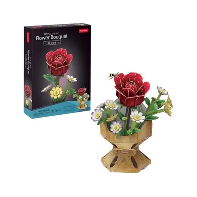 Cubic fun Slagalica Flower Bouquet