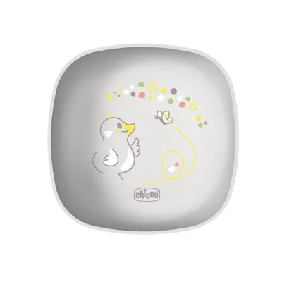 Chicco Zdjelica s poklopcem, 6m+, Siva