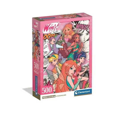 Clementoni Slagalica Winx 2025 35154, 500 Delova