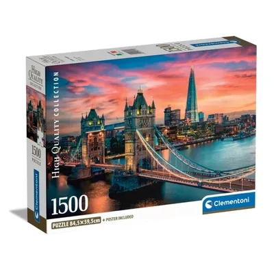 Clementoni Slagalica Sumrak U Londonu 31715, 1500 Delova