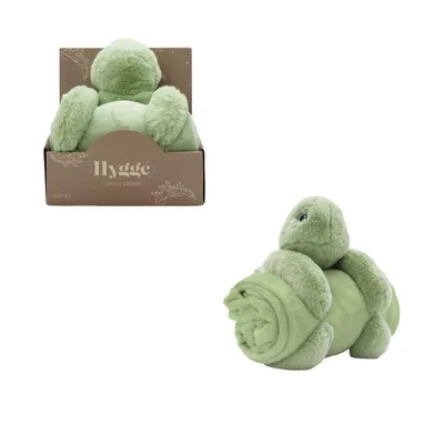 Hygge sweet dreams Dekica sa igračkom Turtle, Zelena