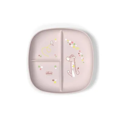 Chicco Tanjur sa odjeljcima za bebe, 12m+, Roze
