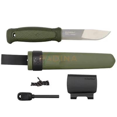 Nož Kansbol Green sa Survival Kit (S)