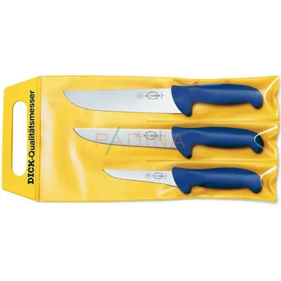 Noževi Dick set 3 kom. plava ručka 82559 00