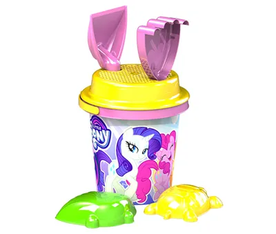 Plastična kantica set my little pony hs-lp 1005
