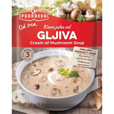 Podravka Krem juha od gljiva, 54g