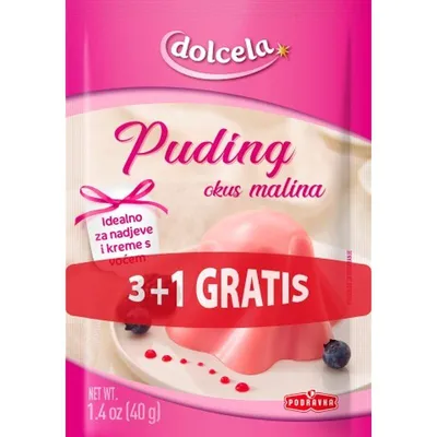 Podravka Puding malina Dolcela , 40g