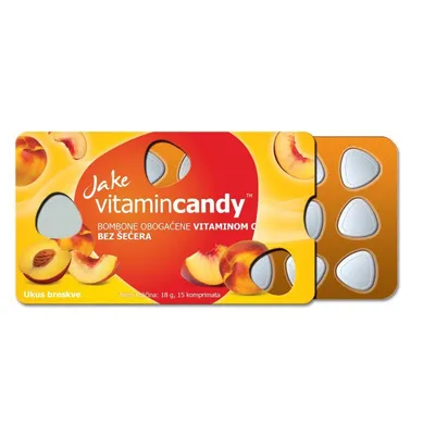 Vitamincandy Bombone Breskva, 18g
