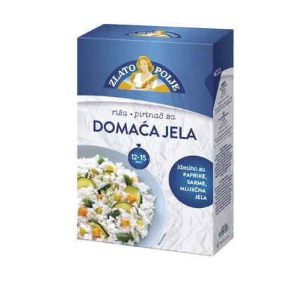 Zlatno polje  Riža za domaća jela, 1 kg