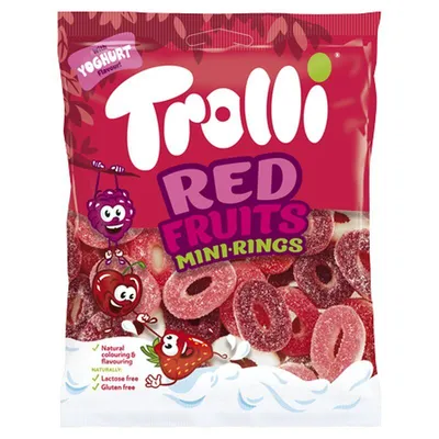 Trolli Gumene bombone Crveno voće, 100g