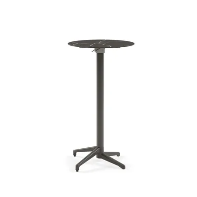 Tilia Barski sto Moon-c,  O60 cm, Crni