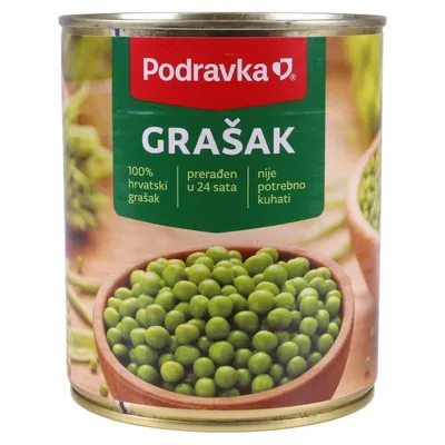Podravka Grašak, 850 g