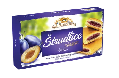 Blago Bisernog Ostrva Štrudla šljiva, 252 g