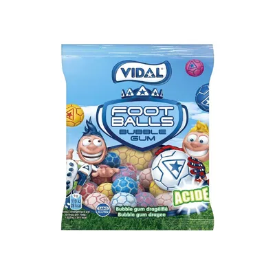 Vidal Žvakaće gume Fudbal, 90g