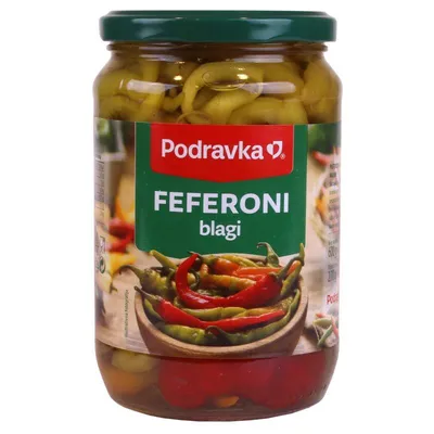 Podravka Feferoni blagi, 600g