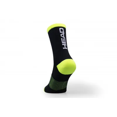 Head Sportske čarape Bike Long HA701, Crno-Svijetlozelene