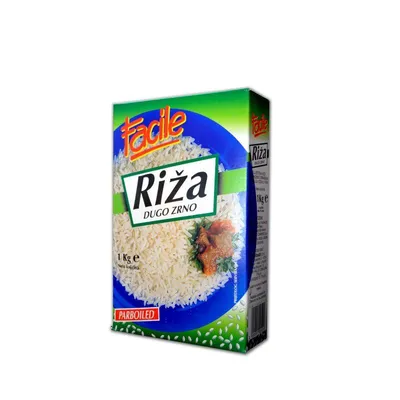 Facile Riža, Dugo zrno parboiled, 1 kg