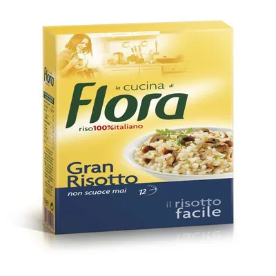 Flora Riža Gran risotto, 1 kg
