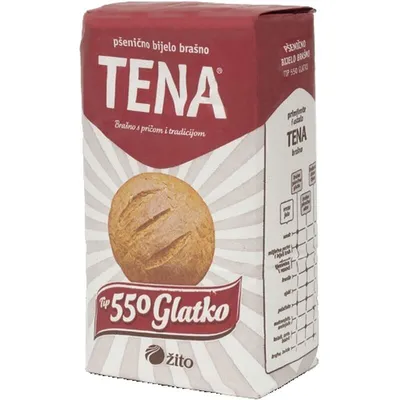 Tena Brašno tip 550 glatko, 1 kg