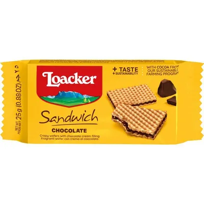 Loacker Chocolate, 25 g