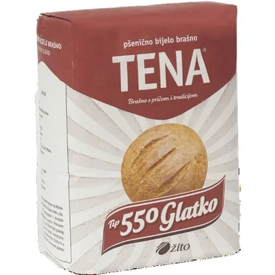 Tena Brašno tip 550 glatko, 2 kg