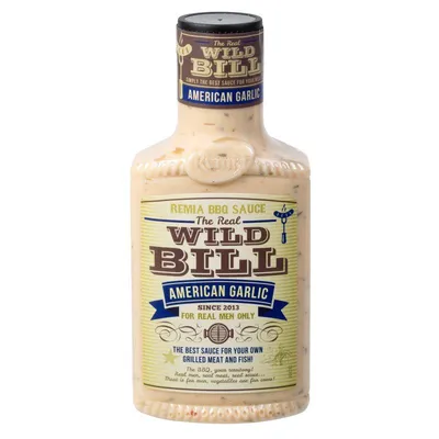 Wild Češnjak roštilj umak, 450 ml