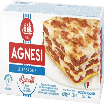 Agnesi Specijalna tjestenina lasagne, 500 g