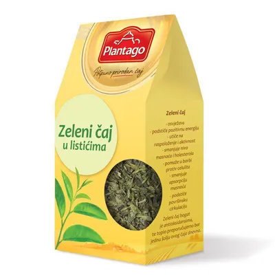 Plantago Čaj Zeleni listići, 50 g