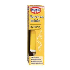 Dr. Oetker Žuta boja za kolače, 10 g