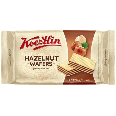 Koestlin Napolitanke lješnjak, 370 g