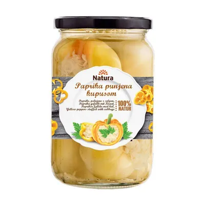 Natura Paprika sa kupusom, 720 ml
