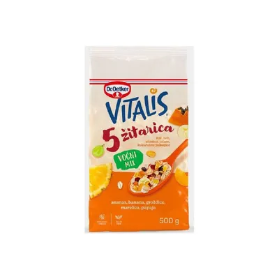 Dr. Oetker Musli, 5 žitarica klasik, 500 g