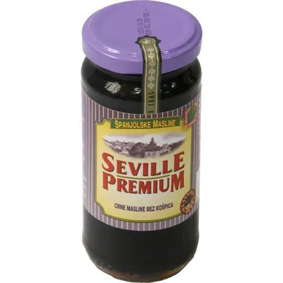 Seville Crne masline bez koštice, 235 g