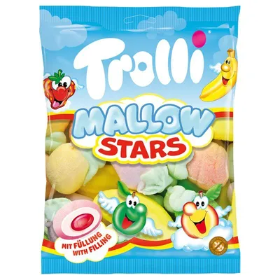 Trolli Mallow Stars, 150 g
