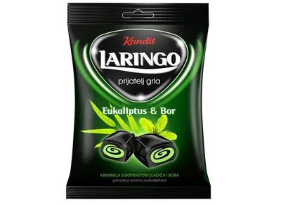 Laringo Karamela eukaliptus i bor, 100 g