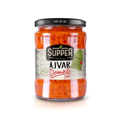 Supper Ajvar Domaći ljuti, 550 g