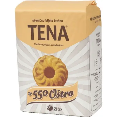 Tena Brašno tip 550 oštro, 2 kg