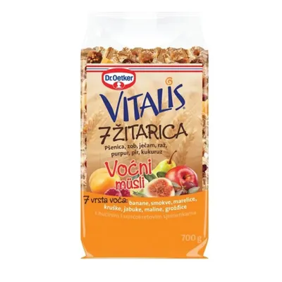 Dr. Oetker Musli, Voćni, 700 g